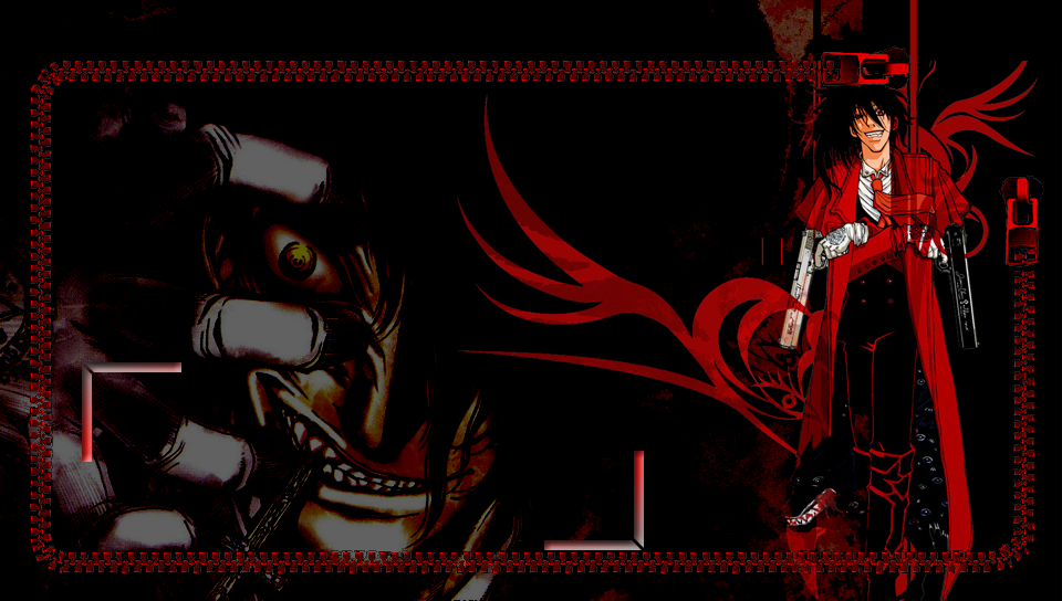 Alucard featuring Anime, Lockscreen, biker, destiny, Spidergirl - Perfect PS Vita Wallpaper