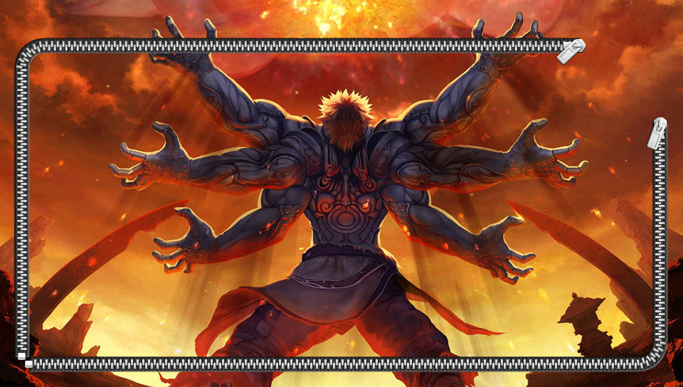 Asura's Wrath Lockscreen featuring Game / Gaming, Lockscreen, miku - Perfect PS Vita Wallpaper