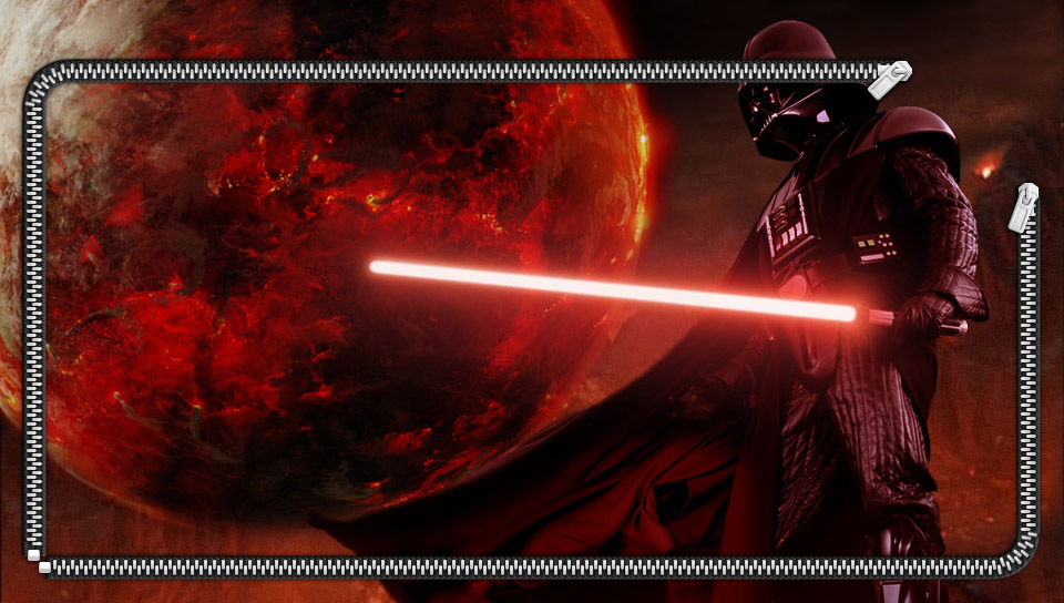 darth vader zip featuring Cartoon, Celebrities, Game / Gaming, Lockscreen, plants - Perfect PS Vita Wallpaper