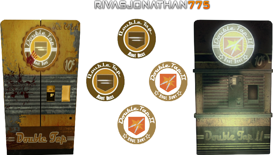 Double Tap and Double Tap 2 Wallpaper featuring Cartoon, Game / Gaming, Music, Sports, Technology, With Buttons, alex, and Black ops 2 zombies perks, square - Perfect PS Vita Wallpaper