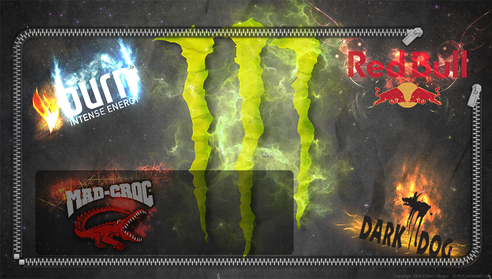 Drink Energy featuring Abstract / Arts, Lockscreen, Other, Sports, budha, hunt, PS4, SAO, shadowfall, star - Perfect PS Vita Wallpaper