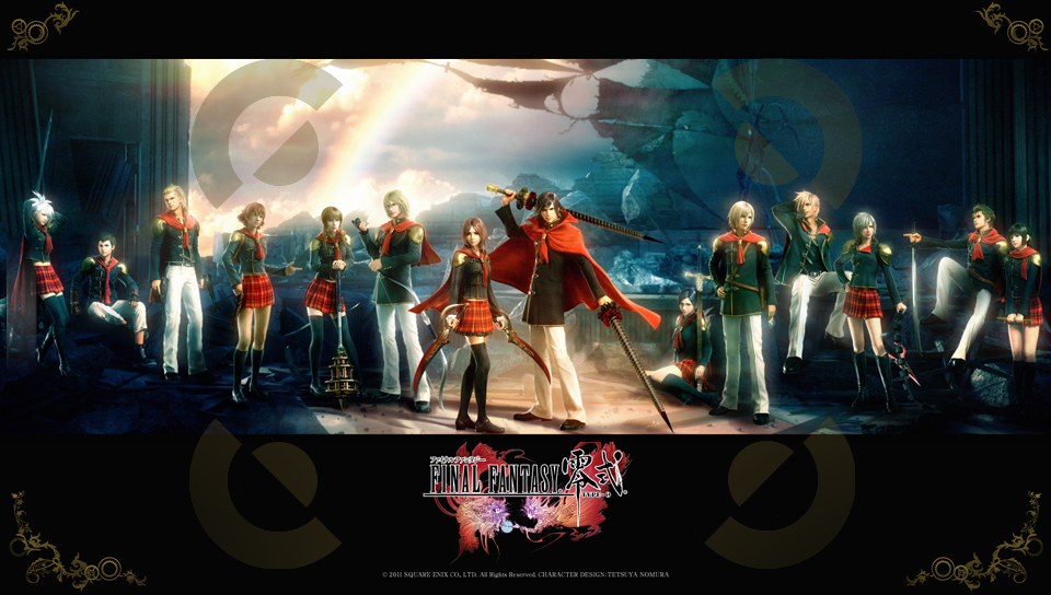 Final Fantasy featuring Game / Gaming, ff, final fantasy - Perfect PS Vita Wallpaper