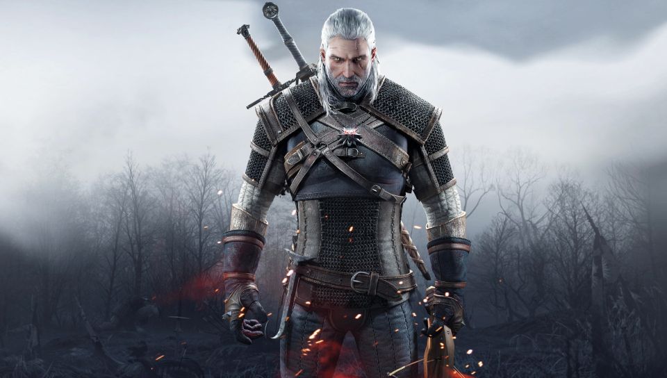 Geralt of Rivia In The Witcher 3 Wild Hunt featuring Game / Gaming, Hitomi - Perfect PS Vita Wallpaper