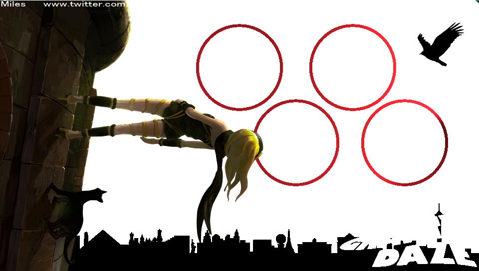 Gravity Rush 'Dynamic' Wallpaper featuring Anime, Game / Gaming, With Buttons, Buttons, grand theft auto 5, gravity rush, gta v - Perfect PS Vita Wallpaper