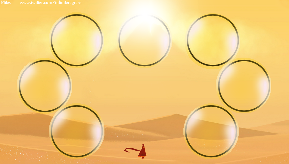 Journey (game) featuring Abstract / Arts, Game / Gaming, With Buttons, R8 - Perfect PS Vita Wallpaper