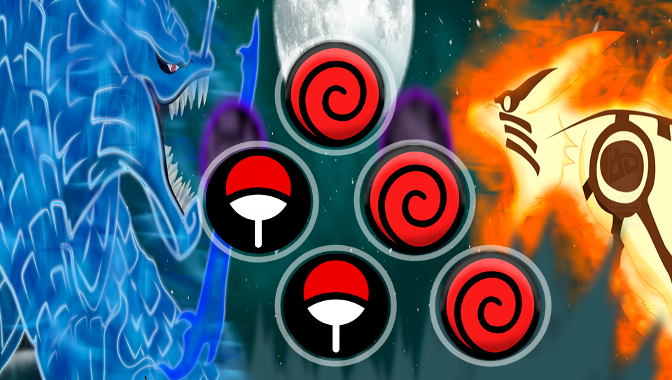 madara susano'o vs naruto &amp; kurama featuring Anime, With Buttons, Metal Gear rising - Perfect PS Vita Wallpaper