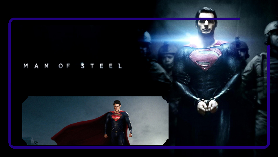 Man Of Steel Lockscreen featuring Lockscreen, Movies, hellboy - Perfect PS Vita Wallpaper