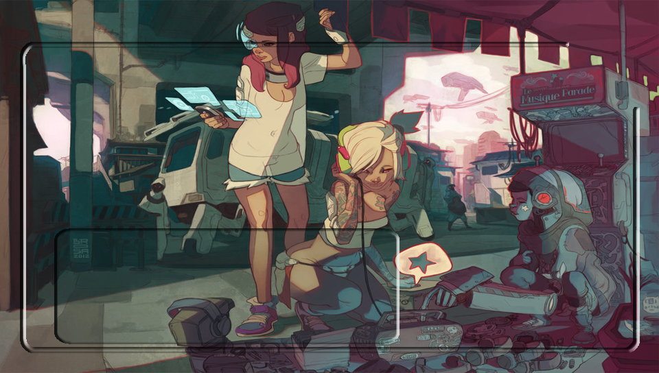 Mec Support featuring Abstract / Arts, Anime, Babes, Lockscreen, link, tri - Perfect PS Vita Wallpaper