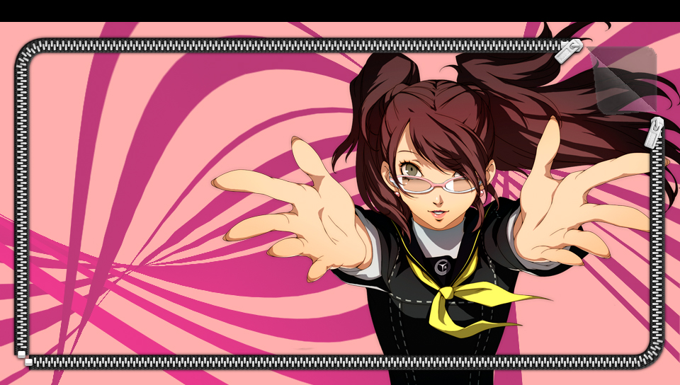persona 4 girl featuring Anime, Game / Gaming, Lockscreen, ngp, Teddie - Perfect PS Vita Wallpaper