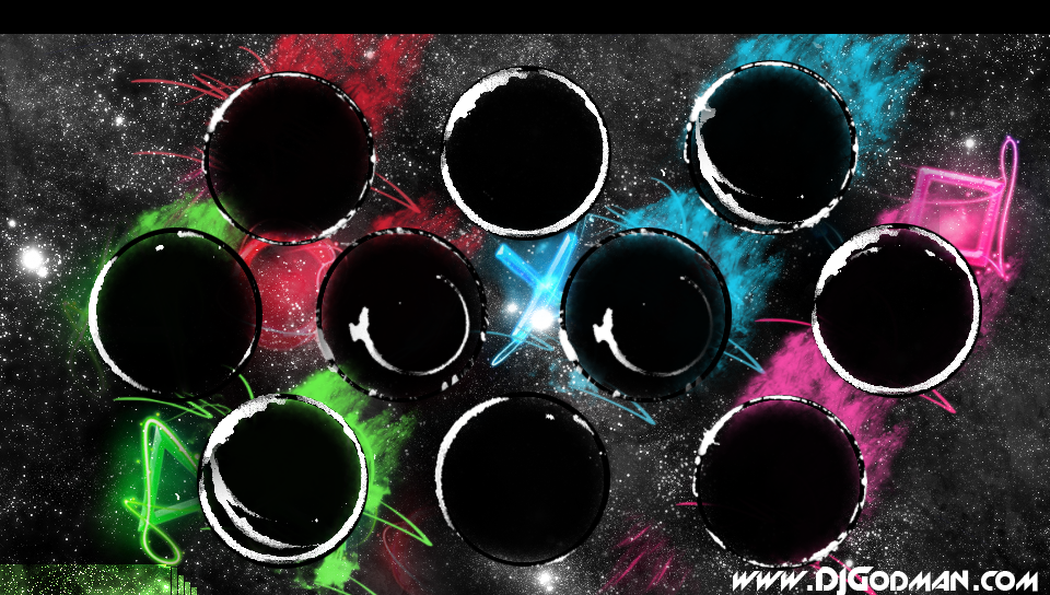 PSPace featuring Abstract / Arts, With Buttons, bros, cartman, deviants, Katamari, transparent - Perfect PS Vita Wallpaper