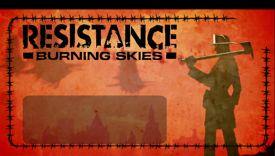 Resistance Buring Skies Wallpaper featuring Game / Gaming, Lockscreen, Door - Perfect PS Vita Wallpaper