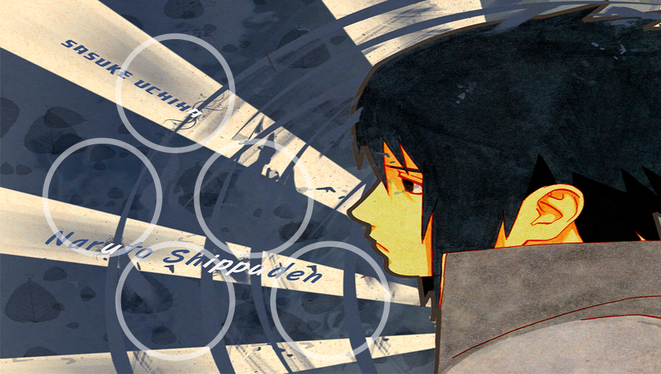 sasuke featuring Anime, With Buttons, us - Perfect PS Vita Wallpaper