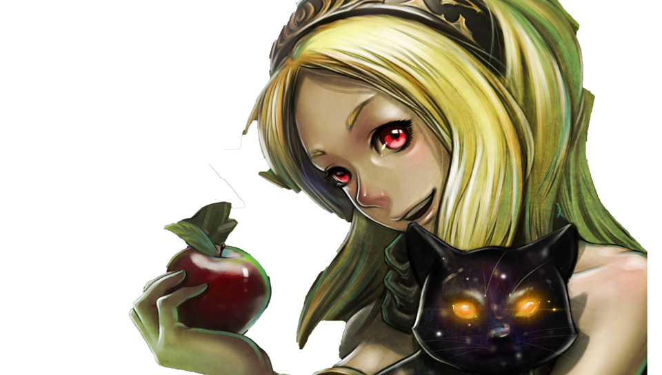 Transparent/Dynamic|Gravity Daze/Rush - Kat Portrait featuring Abstract / Arts, Anime, Game / Gaming, Other, #gravityrush, Buttons, Daze, gravity, kat'scat, rush - Perfect PS Vita Wallpaper