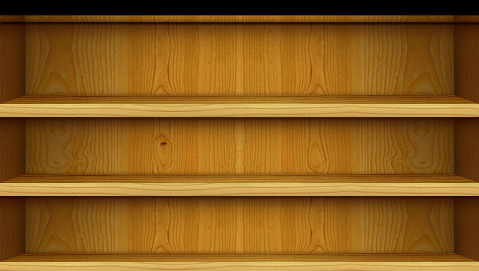 Wood Shelf featuring Nature, dark, wood - Perfect PS Vita Wallpaper