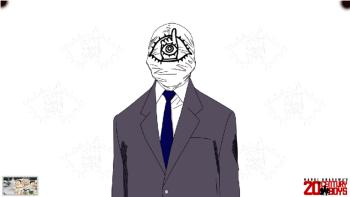 20th Century Boys - Tomodachi 'Dynamic' Wallpaper featuring Anime, Cartoon, Movies, Other, With Buttons, sephiroth advent children cloud zack aerith final fantasy seven crisis core duo decim dissidia one winged angel, sephiroth one winged angel cloud zack final fantasy seven advent children crisis core - Perfect PS Vita Wallpaper