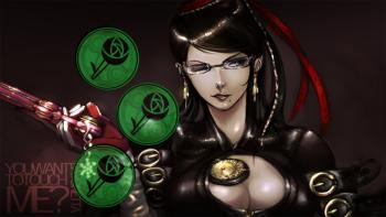 Bayonetta featuring Game / Gaming, With Buttons, BPRD - Perfect PS Vita Wallpaper
