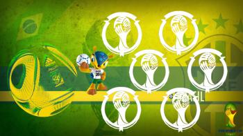 Brazil World Cup featuring Sports, With Buttons, Japanese Geisha With Skull Art Fan - Perfect PS Vita Wallpaper