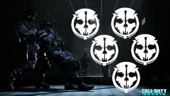 Call Of Duty Ghost featuring Game / Gaming, With Buttons, Japanese Geisha With Skull Art Fan - Perfect PS Vita Wallpaper