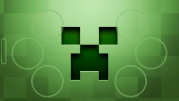 Creeper wallpaper featuring Game / Gaming, With Buttons, america, green, ironman - Perfect PS Vita Wallpaper