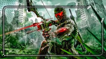 Crysis 3 featuring Game / Gaming, Lockscreen, Technology - Perfect PS Vita Wallpaper