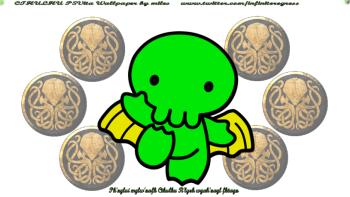 Cthulhu 'Dynamic' Wallpaper featuring Anime, Babes, Cartoon, Celebrities, Game / Gaming, Nature, Other, With Buttons, Epic, Kitchen, Sasuke, Tv Show - Perfect PS Vita Wallpaper