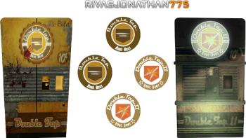 Double Tap and Double Tap 2 Wallpaper featuring Cartoon, Game / Gaming, Music, Sports, Technology, With Buttons, alex, and Black ops 2 zombies perks, square - Perfect PS Vita Wallpaper