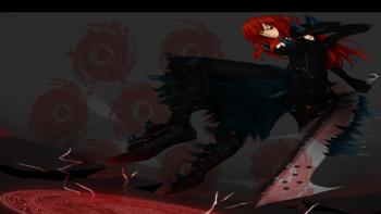 Erza Scarlet featuring Abstract / Arts, Anime, With Buttons, fairy tail - Perfect PS Vita Wallpaper