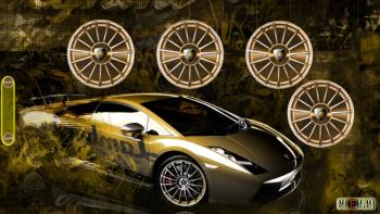 Gallardo featuring Auto, With Buttons, edy - Perfect PS Vita Wallpaper