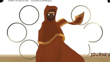JOURNEY 'Dynamic' Wallpaper featuring Abstract / Arts, Computers, Game / Gaming, With Buttons - Perfect PS Vita Wallpaper