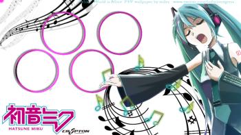 Miku - World is Mine 'Dynamic' Wallpaper featuring Anime, Cartoon, Celebrities, Game / Gaming, Music, Other, With Buttons, BRB FBI, hatsune miku, lock - Perfect PS Vita Wallpaper