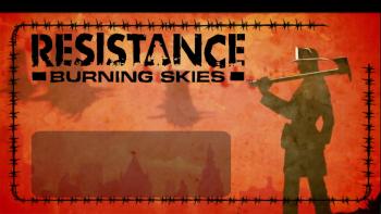 Resistance Buring Skies Wallpaper featuring Game / Gaming, Lockscreen, Door - Perfect PS Vita Wallpaper