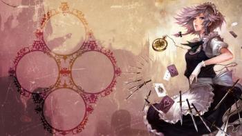 Sakuya Izayoi (Touhou Project) featuring Game / Gaming, sakuya izayoi, touhou project) - Perfect PS Vita Wallpaper