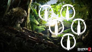 Sniper 2 featuring Game / Gaming, With Buttons, Japanese Geisha With Skull Art Fan - Perfect PS Vita Wallpaper
