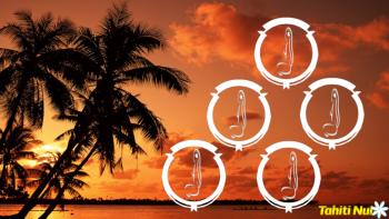 Tahiti Island featuring Nature, With Buttons, Japanese Geisha With Skull Art Fan - Perfect PS Vita Wallpaper