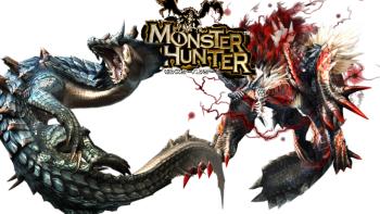 Transparent/Dynamic|Monster Hunter Lagiacrus &amp; Jinouga (sub) featuring Abstract / Arts, Animal, Anime, Cartoon, Game / Gaming, Animegirl, Athena, DC, korn, lagai, Majic, phantasy star online 2, phatasy, unit13 - Perfect PS Vita Wallpaper