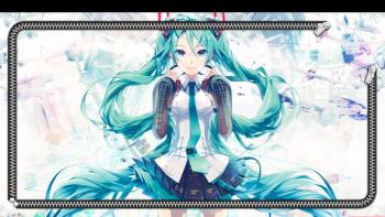 Xperia feat Hatsune Miku Lcokscreen featuring Abstract / Arts, Anime, Lockscreen, Technology, BRB FBI, Dalian, hatsune miku, Kuju, spongebob - Perfect PS Vita Wallpaper