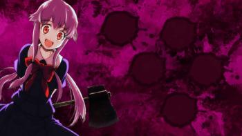 yuno-mirai nikki featuring Anime, Babes, With Buttons - Perfect PS Vita Wallpaper